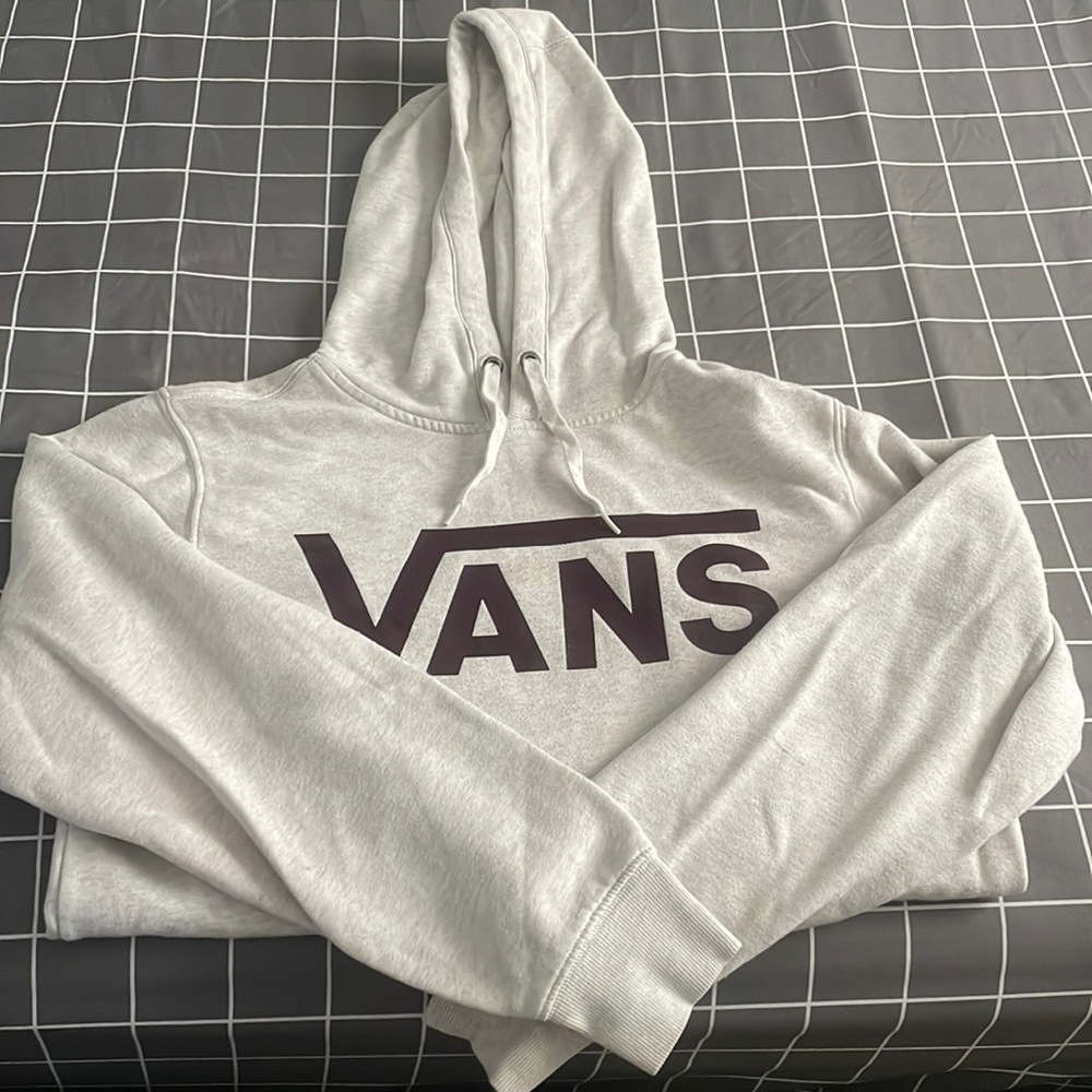 White/cream Vans Sweatshirt/Hoodie